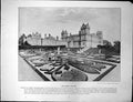 Antique Old Print Mentmore Towers Buckinghamshire Merthyr Tydvil Glamorgan