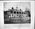 Print Washington'E Home Mt. Vernon Virginia Hudson River West Point C1893 115RG