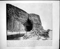 Old Print Fingal'S Cave Scotland Royal Palace Stockholm Sweden C1893 117RG 19th