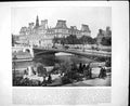 Print Hotel De Ville Paris Bridge Horses Thames Embankment London C1893 123RG