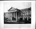 Old Print National Congress Santiago Chile Pass Upsallata Andes Snow C1893 144RG