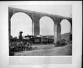 Old Aqueduct Queretaro Mexico Steam Engine Trocadero Paris C1893 158RG Victorian