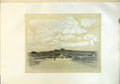 Original Old Antique Print On Road To Bethlehem Palestine