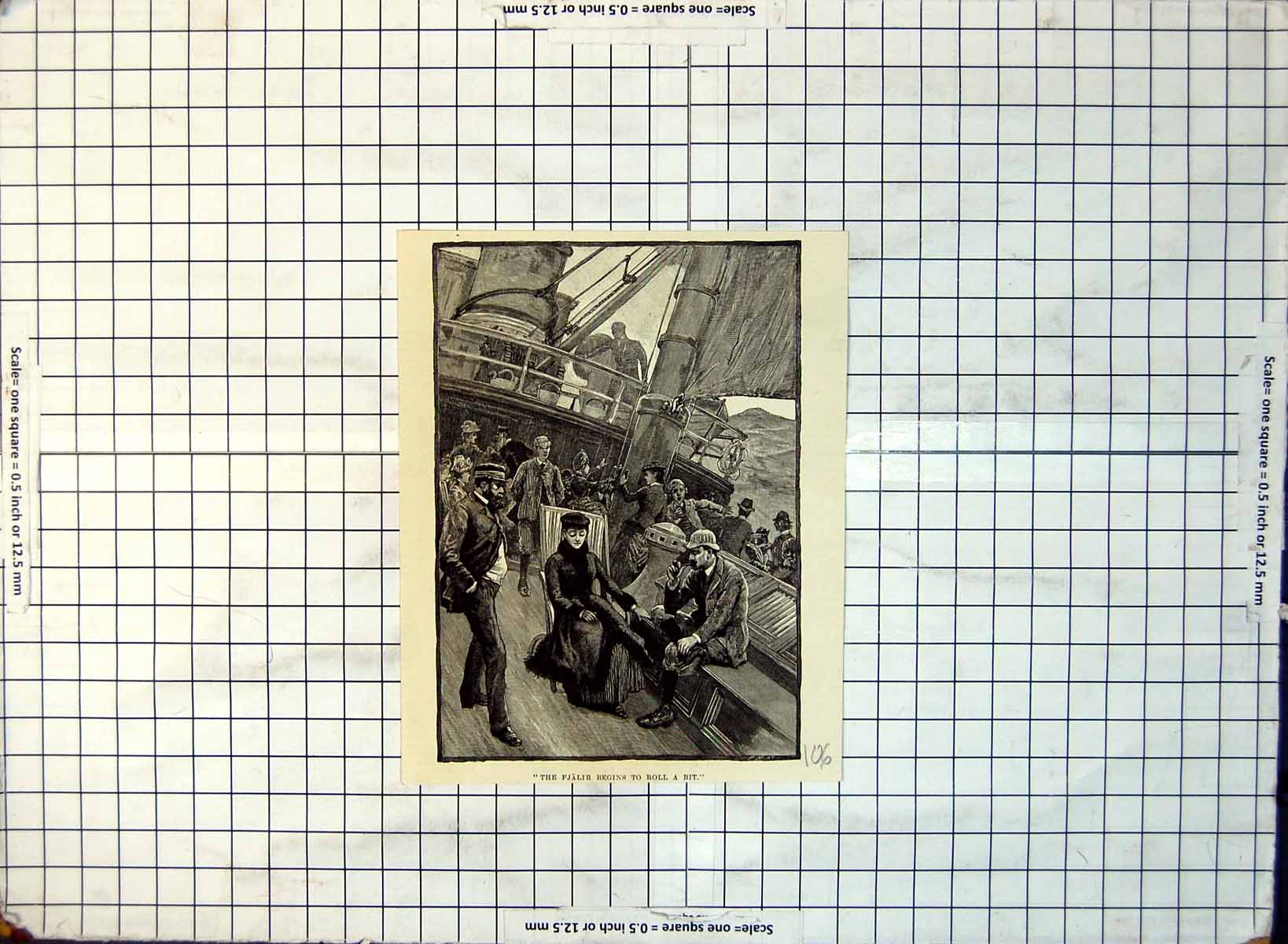 Old Fjalir Begins Roll People Onboard Looking Peeky Hing On 1887 106G Victorian