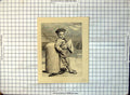 Old Cherubic Boy Child With Sailing Boat Quayside Sailors Suit C1870 132G 19th