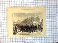 Old Royal Naval Artillery Volunteers Heading Westminster Abbey 1877 160G 19th