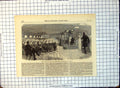 Print Divine Service On Board Training Ship Indefatigable Liverpool 1866 168G