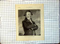 Antique Print Captain Cook From Painting Joseph Simpson Arms Fed 1915 181G 20th