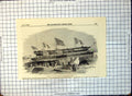 Old Launch Genova Steam-Ship Messr'S Mare'S Blackwall Onlookers 1856 208G 19th