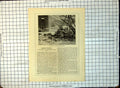 Old Print The Smalls Lighthouse Other Days St. George'S Channel Text 231G