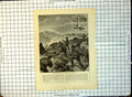 Old Print Difficulties And Dangers Constructing Wolf Rock Lighthouse 232G