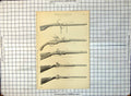 Old Early Types Small Arms Matchlock Arquebus Fowling Piece C1890'S 305G 19th