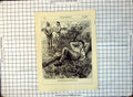 Antique Print Sier Reclining Grass Captains Words Stung Him Tents 1891 325G 19th