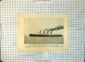 Old Mauretania World'S Fastest Vessel Cunard Line Leviathan Tugs 404RG
