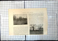 Old Antique Print Golf From The Tee On The Putting Green Ealing Club 1895 19th