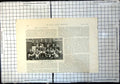 Original Old Antique Print Scottish Rugby Football Team Seated March 9Th 1895