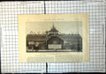 Old Antique Print Non-Commissioned Officers Training RoTops Curragh 1896 19th