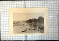 Old Antique Print Birds-Eye View Henley From Photograph Boats Rowing 1894 19th
