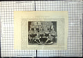 Original Old Antique Print New Brompton Association Football Team Seated 1895