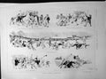 Antique Old Print Buying Horse Barnet Fair Amusing Scenes Trading Riders 1891
