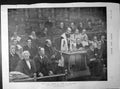 Old Print Hrh Prince Wales Edinburgh Parliament Cricketers Damaged 1899 19th