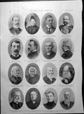 Antique Print Portraits Lady Jersey Chateau Eleonore Oxford Cambridge 1897