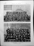 Antique Old Print Ashantee Campaign Battalions Oxford Cambridge Rugby 1895