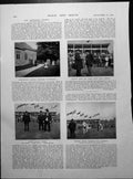 Antique Old Print Grasmere Sports Judges Games King Oscar Queen Sophia 1897