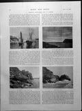 Old Manxland Douglas Harbour Port Erin Corinthian Football Team 1897Victorian