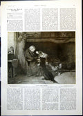 Old Last Long Sleep Man Dogs B Riviere Sir Oliver Lodge Portrait 1910 20th