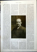 Antique Print John W Graham Portrait Eagle From Painting Chas. Whymper 1910