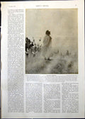 Antique Print Before Moscow From Painting Vassali Vereschagin Napoleon 1910