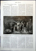 Old Print Wise Foolish Virgins Jg Lander Return Prodigal Son Batoni 1911 20th