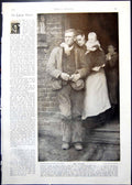 Original Old Antique Print H Von Herkomer On Strike Tc Taylor Portrait 1913