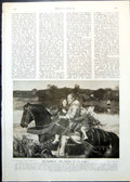 Old Antique Print Sir Isumbras Knight Ford Je Millais Sir Henry Vane 1913 20th