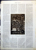 Old Antique Print Merciful Knight Eb Jones The Boat Love Dg Rosseti 1913 20th