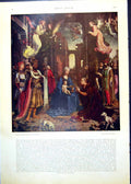 Antique Print Gifts Baby Jesus Mabuse J Grossaert Village Comic Street 1912