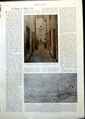 Old Sunless Court Liverpool Map Public Houses Harvesters J Dupre 1912 20th