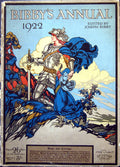 Antique Old Print Cover Hope And Courage Knight Lady Harmony Man Child 1922
