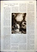 Antique Old Print Slough Despond W Strang Pilgrim'S Progress Mire Men 1922 20th