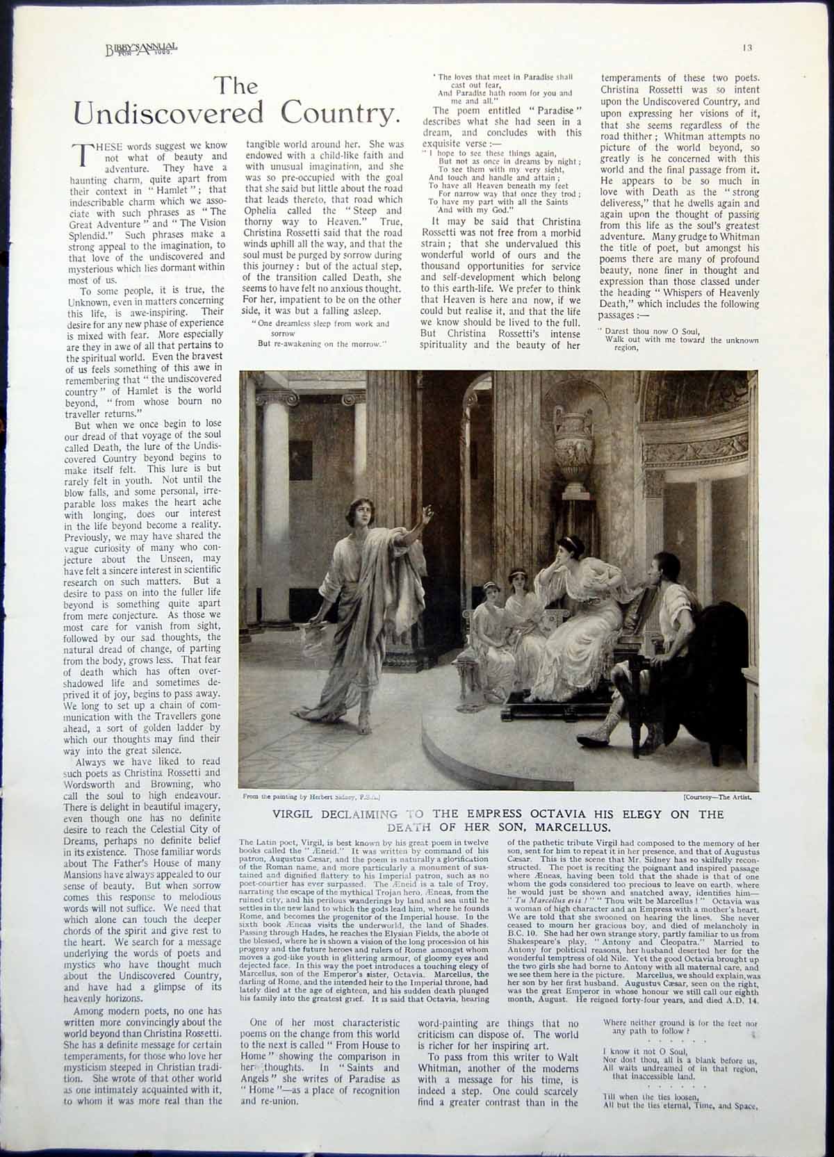 Old H Sidney Virgil Octavia Onlookers Riders The Sidhe J Duncan 1922 20th