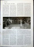 Antique Old Print Trial Joan Arc The Swing Eileen Soper Children Playing 1922