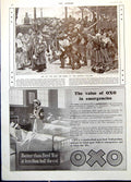 Old Off To War Scene Railway Station From Ka Sawitzky Oxo Advert 1914 20th