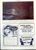 Old Hospital Ship On High Seas Passing Friendly Destroyer Patrol 1914 20th