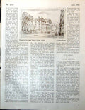 Antique Print Queens College Oxford S Causer On The Sea Shore Editor 1947 0 20th