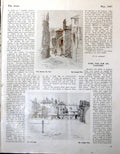 Old Print Fish St St. Ives J Pike Hastings Landmarks Beauty Fashion J Bee 1947 0