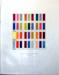 Antique Print Colours Indicating Four Seasons John Bee Showcard Shoes 1947 0