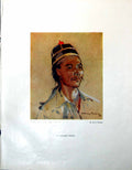 Original Old Vintage Print Nepalese Farmer Harry Sheldon Sikh Paratrooper 1947 0