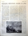 Antique Print Loch Morar Inverness-Shire W Douglas Macleod Inveroran 1947 20th