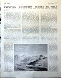 Antique Print View Tyndrum Argyllshire W Douglas Macleod Ben Cruachan 1947